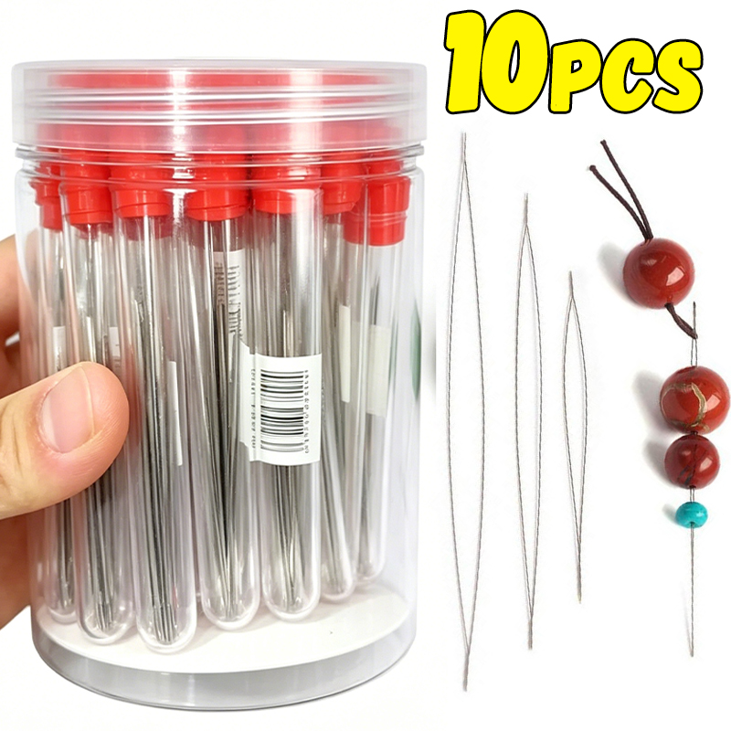 Jewelry Making Tutorials - 1-10pcs Beading Needles Seed Beads Needles