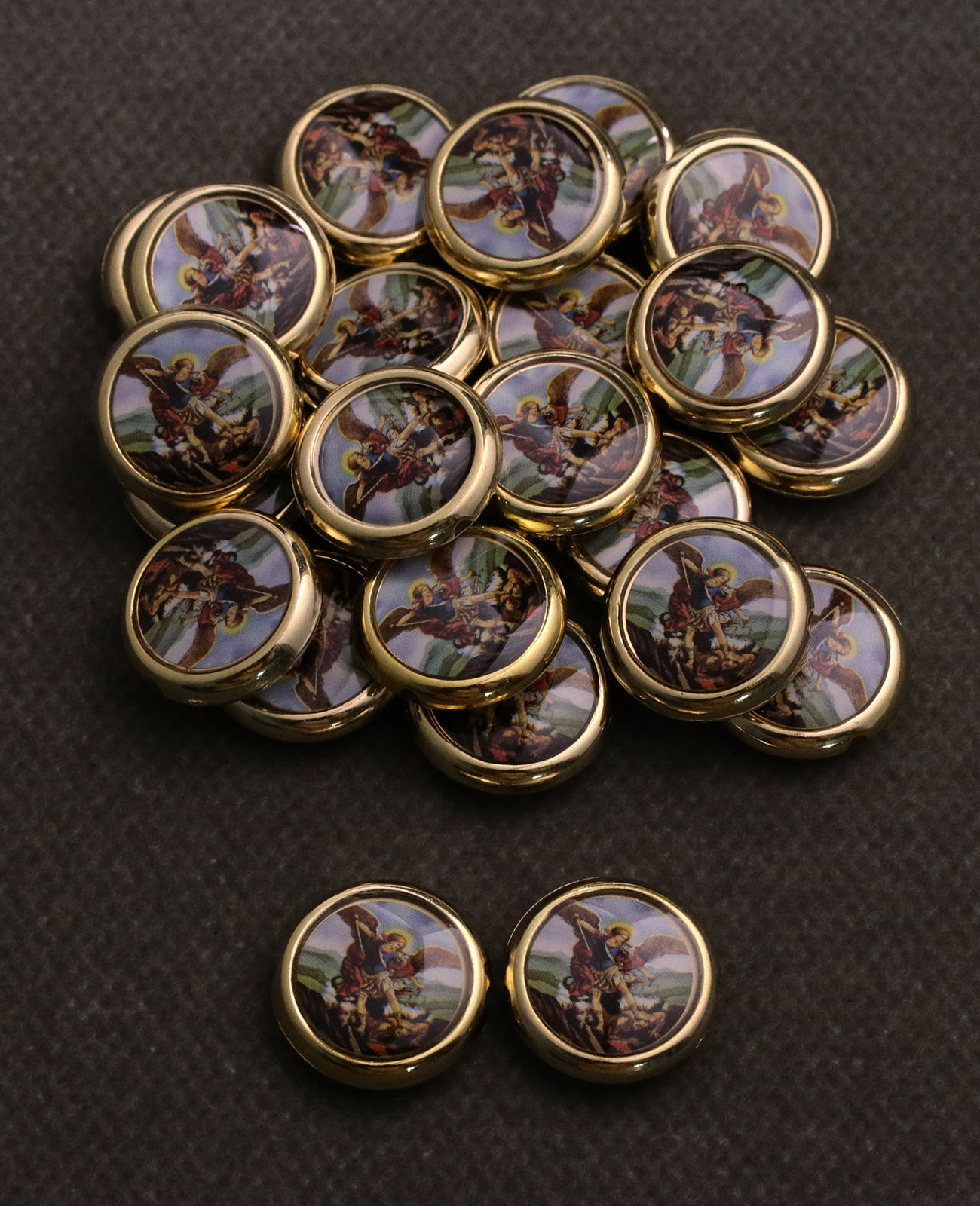 20Pcs Round The Archangel Sain - огляд і ціна Jewelry Making Michaels
