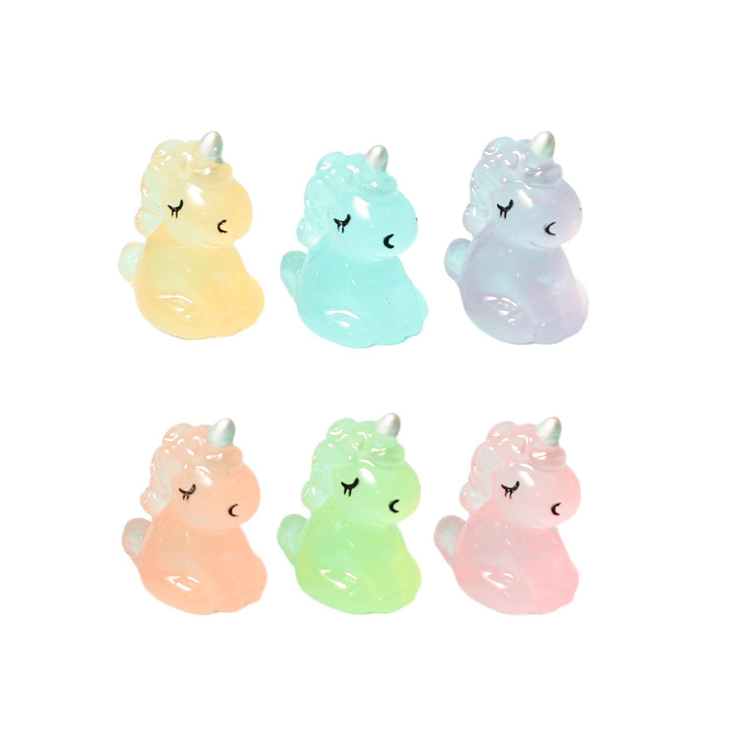 10Pcs Kawaii Cute Luminous 3D  - огляд і ціна Jewelry Making For 5 Year Old