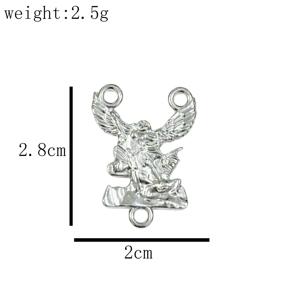 20Pcs St Michael Charms, Silve - огляд і ціна Jewelry Making Michaels