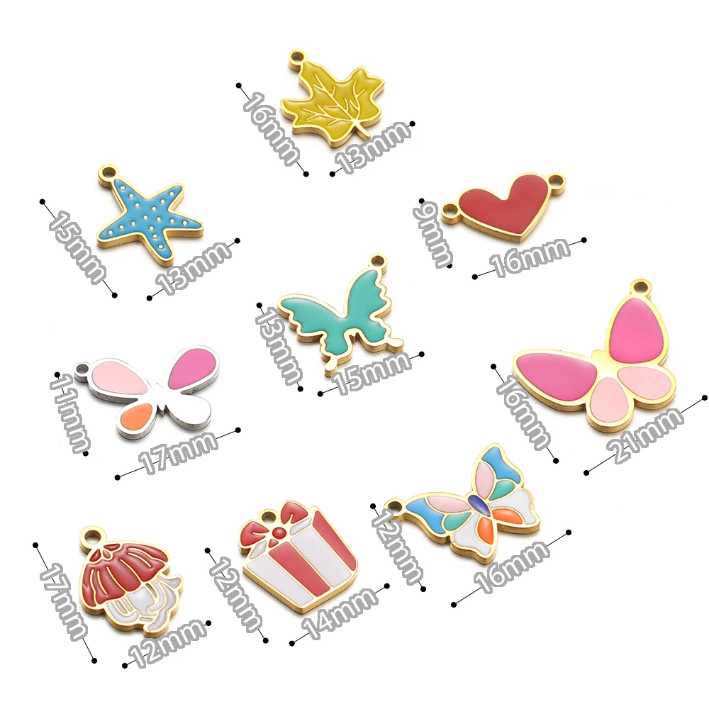 5pcs Stainless Steel Star Butt - огляд і ціна Jewelry Making For 5 Year Old