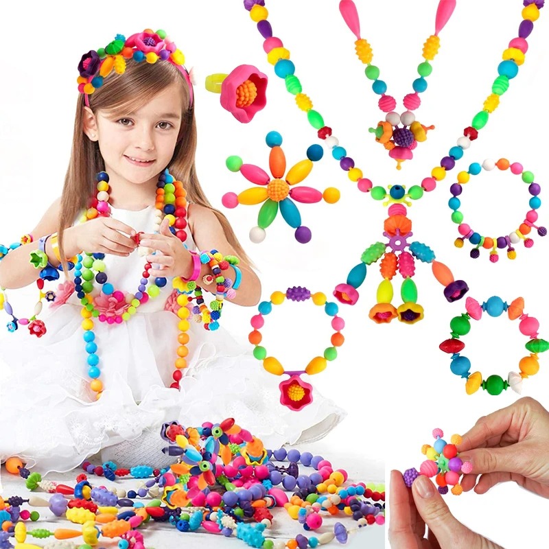 188-608pcs Pop Beads Children  - огляд і ціна Jewelry Making For 5 Year Old