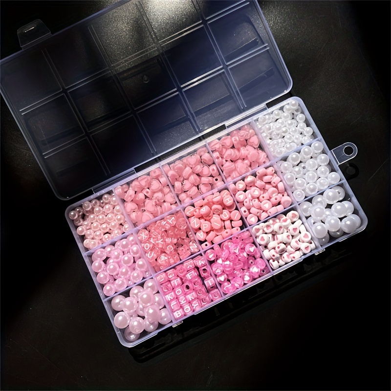 10-piece pink alphabet box, ac - огляд і ціна Jewelry Making Tutorials
