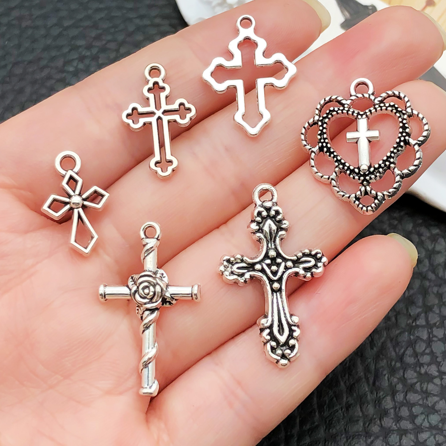 52pcs Assorted Cross Pendants  - огляд і ціна Jewelry Making Tutorials