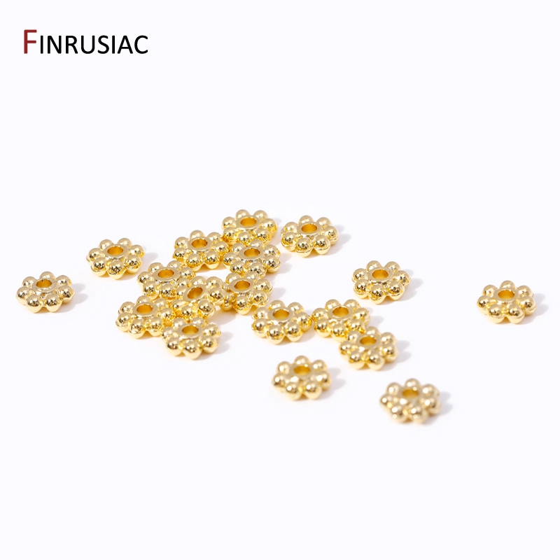 30PCS 4mm/5mm/6mm 14K Real Gol - огляд і ціна Jewelry Making In Bali