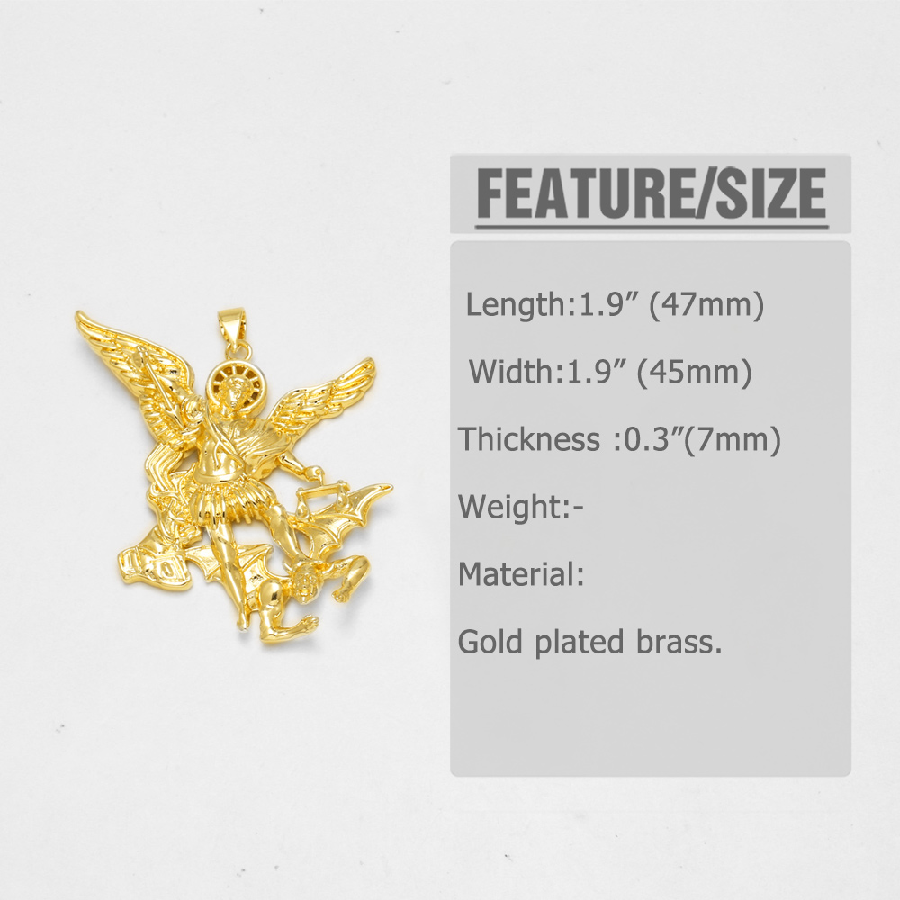 OCESRIO St Michael Charms for  - огляд і ціна Jewelry Making Michaels