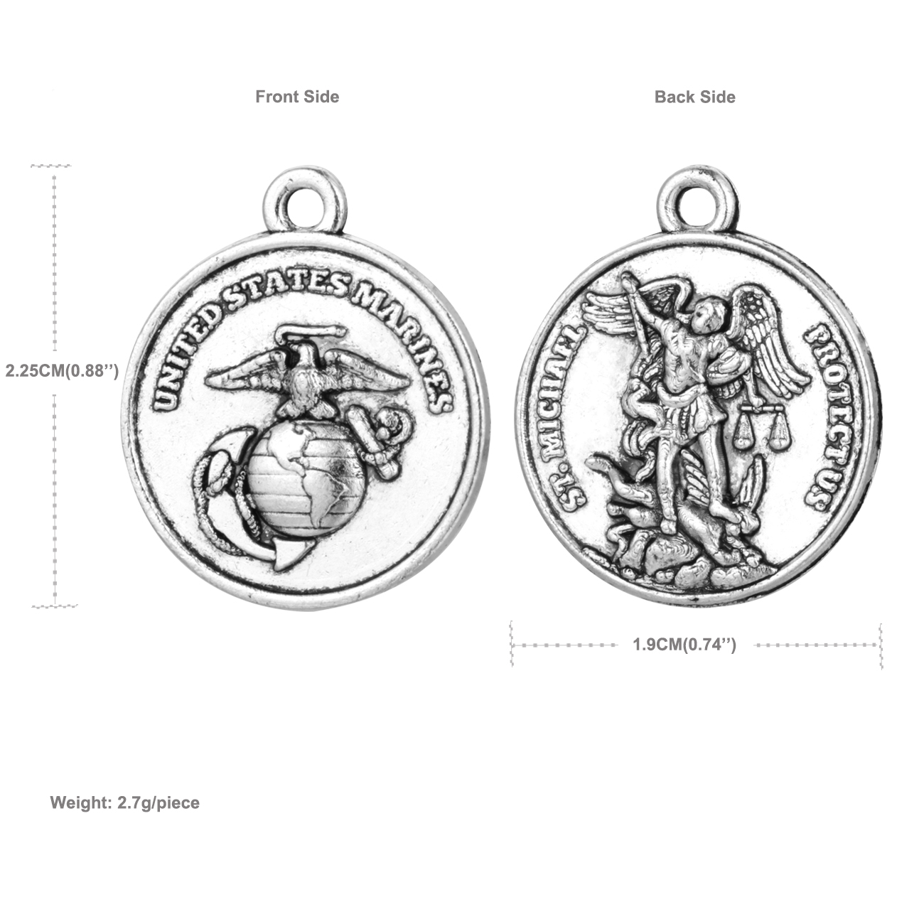 10Pcs Christian The Archangel  - огляд і ціна Jewelry Making Michaels