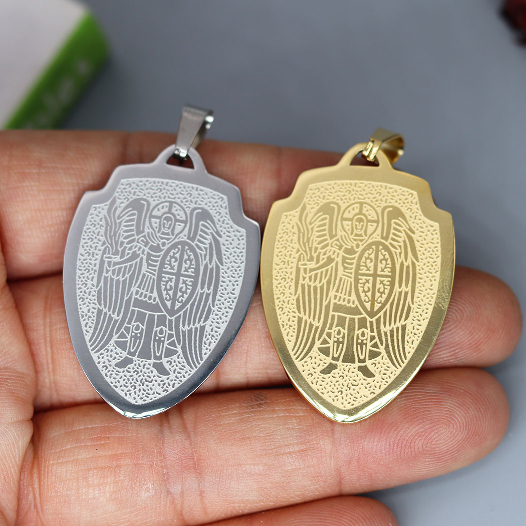 2pcs/lot Archangel Saint Micha - огляд і ціна Jewelry Making Michaels