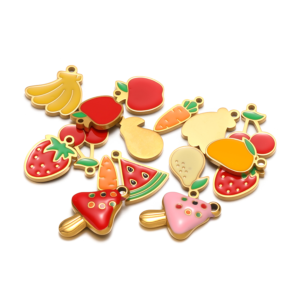 5Pcs Stainless Steel Cute Mush - огляд і ціна Jewelry Making For 5 Year Old