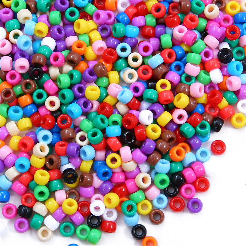100pcs 6x9mm Large Hole Plasti - огляд і ціна Jewelry Making For 5 Year Old
