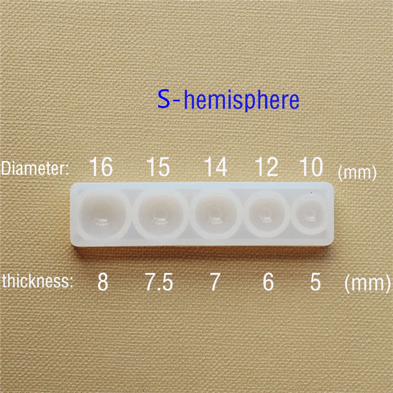 Silicone Mold half ball Oblate - огляд і ціна Jewelry Making Tutorials
