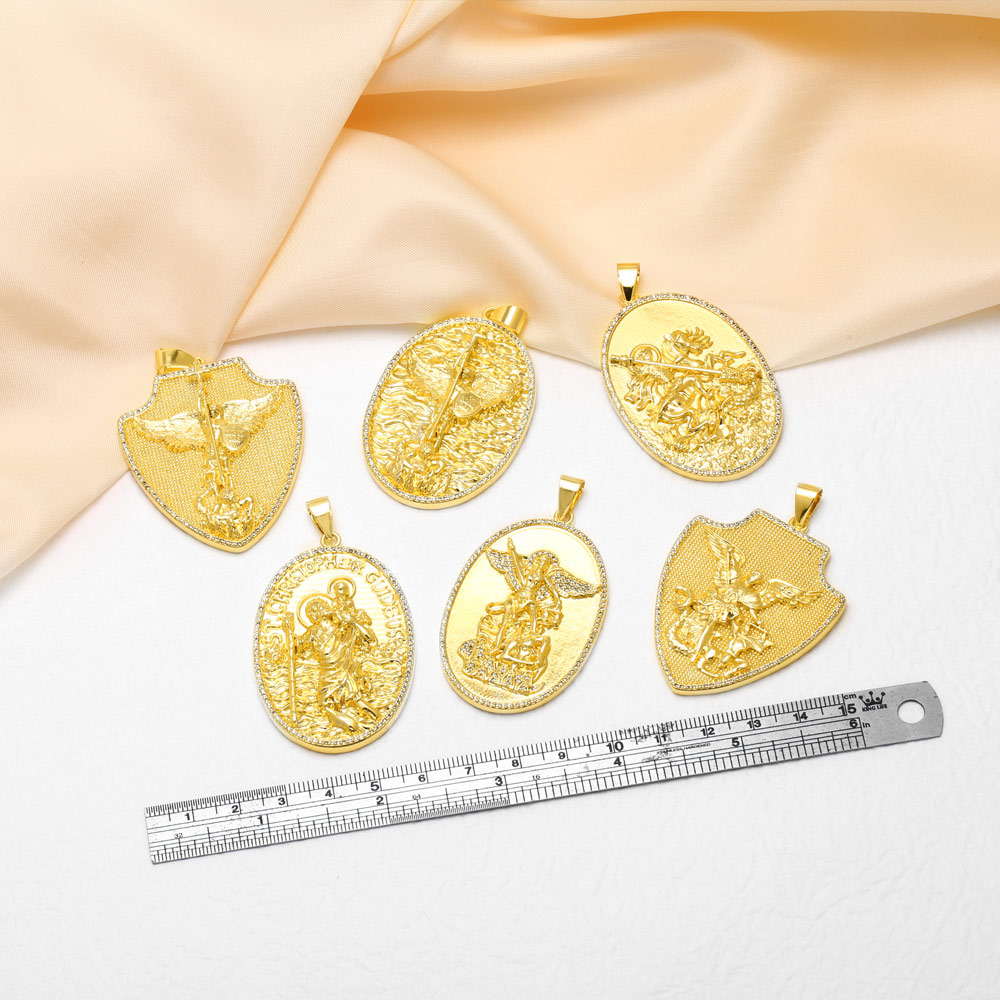 OCESRIO St Michael Medals for  - огляд і ціна Jewelry Making Michaels