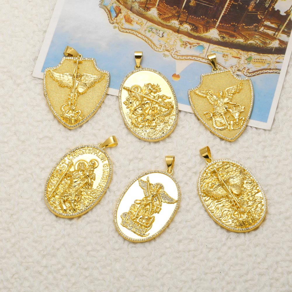 OCESRIO St Michael Medals for  - огляд і ціна Jewelry Making Michaels