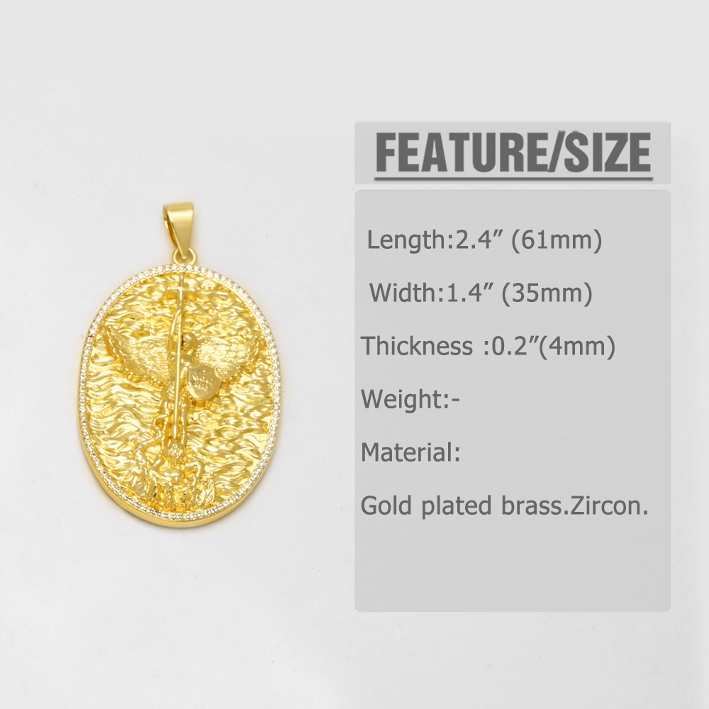 OCESRIO St Michael Medals for  - огляд і ціна Jewelry Making Michaels