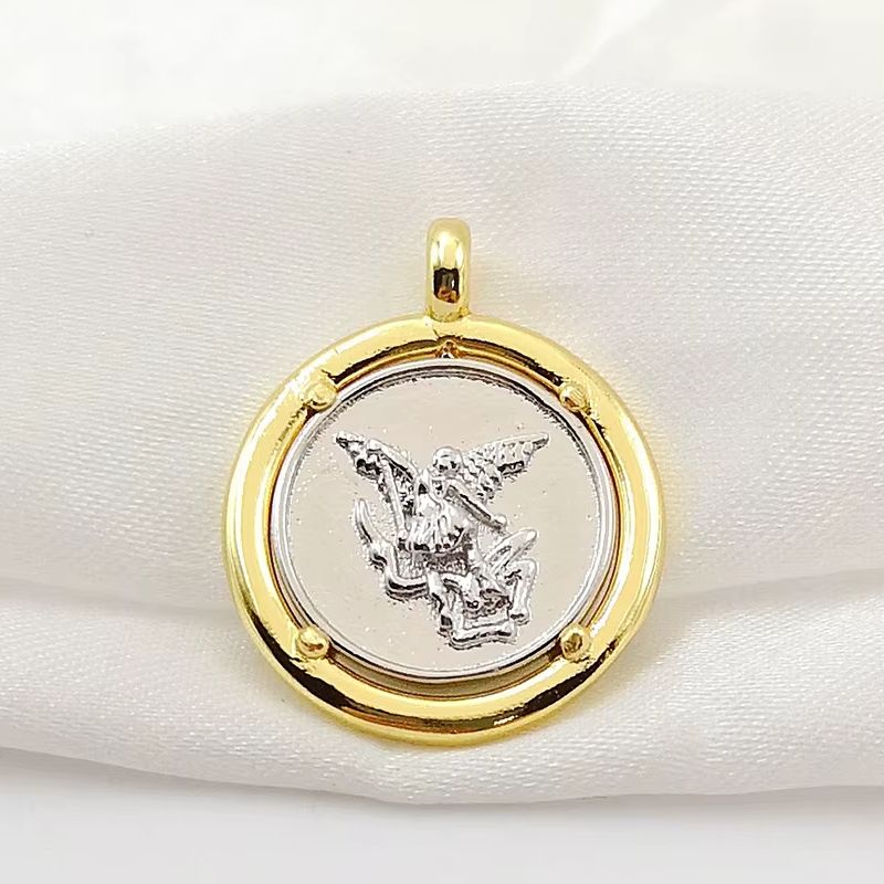 Gold Plated Archangel Saint Mi - огляд і ціна Jewelry Making Michaels