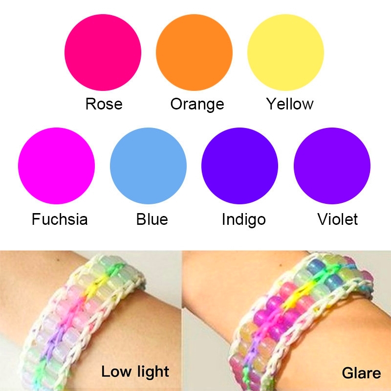 6*8mm UV Changing Reactive Acr - огляд і ціна Jewelry Making For 5 Year Old