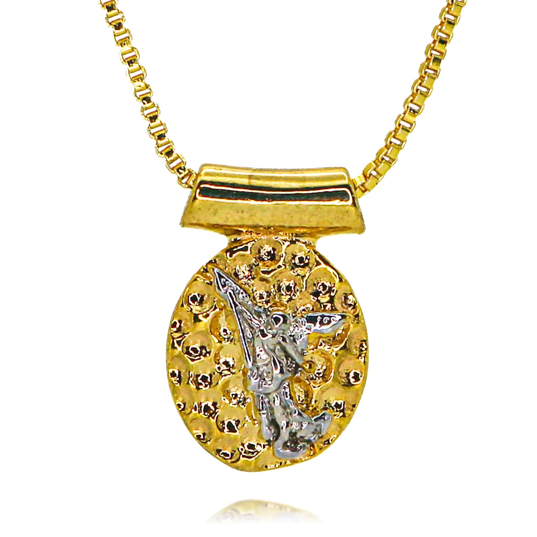 Gold Plated Archangel Saint Mi - огляд і ціна Jewelry Making Michaels