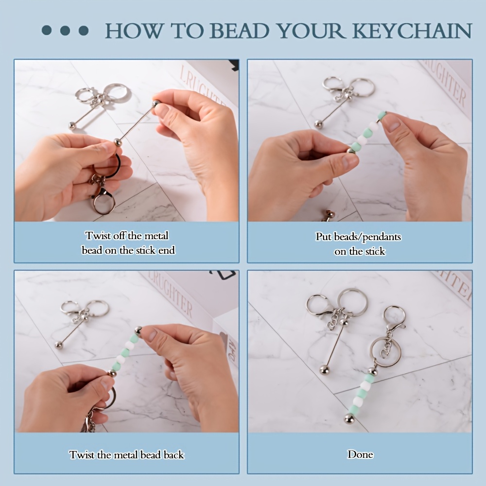 10pcs DIY Unique Blank Beaded  - огляд і ціна Jewelry Making Tutorials