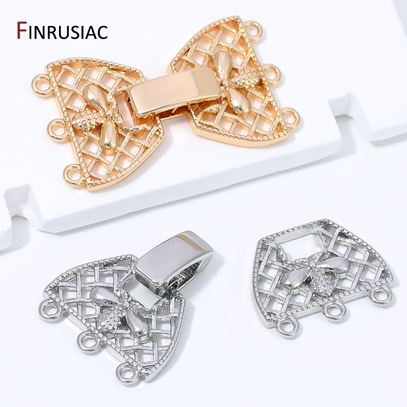 14K Gold Plated Brass 3-Row Pe - огляд і ціна Jewelry Making Hobby