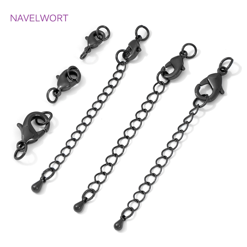 Black Color Brass Lobster Clas - огляд і ціна Jewelry Making Hobby